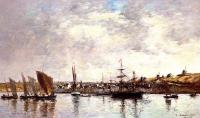 Boudin, Eugene - Camaret, the Port